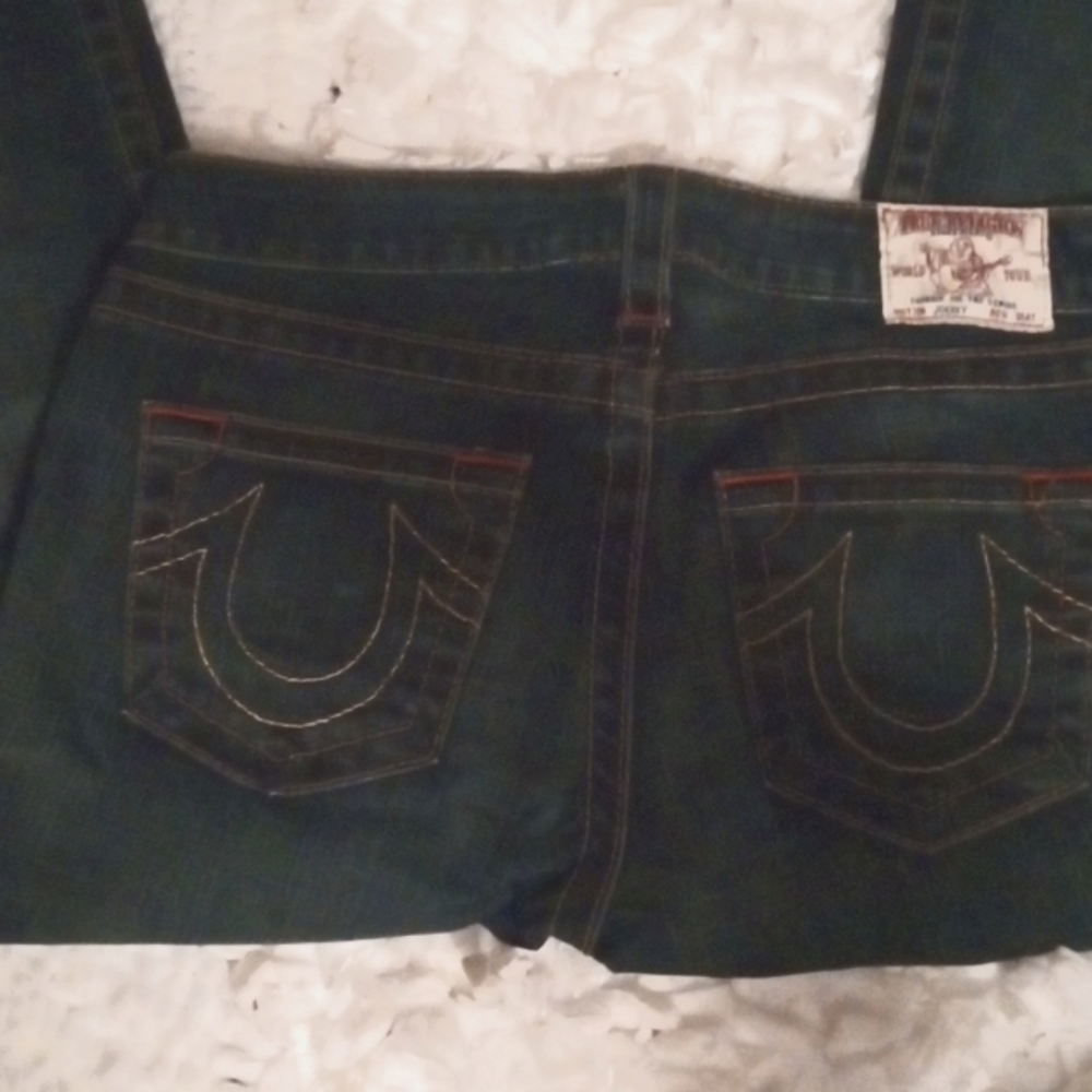 TRUE RELIGION JOHNNY JEANS. STRAIGHT. SIZE 29